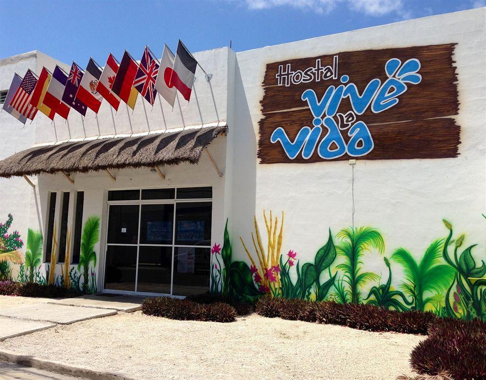 Hostal Vive La Vida Playa del Carmen Ngoại thất bức ảnh