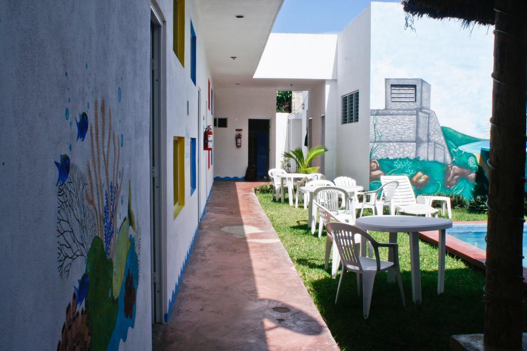 Hostal Vive La Vida Playa del Carmen Ngoại thất bức ảnh