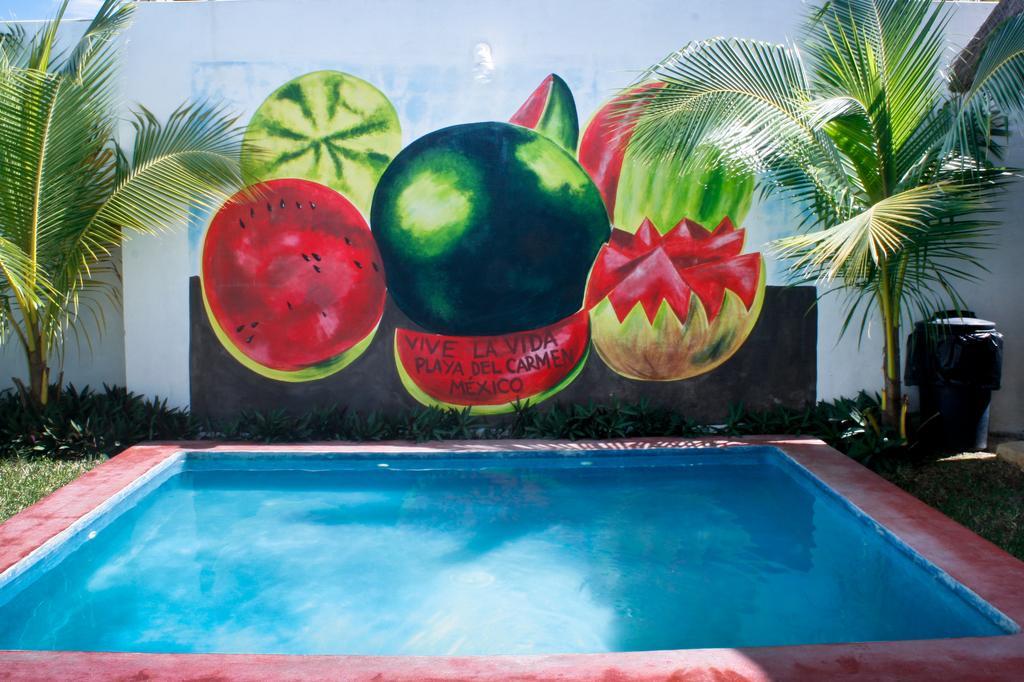 Hostal Vive La Vida Playa del Carmen Ngoại thất bức ảnh