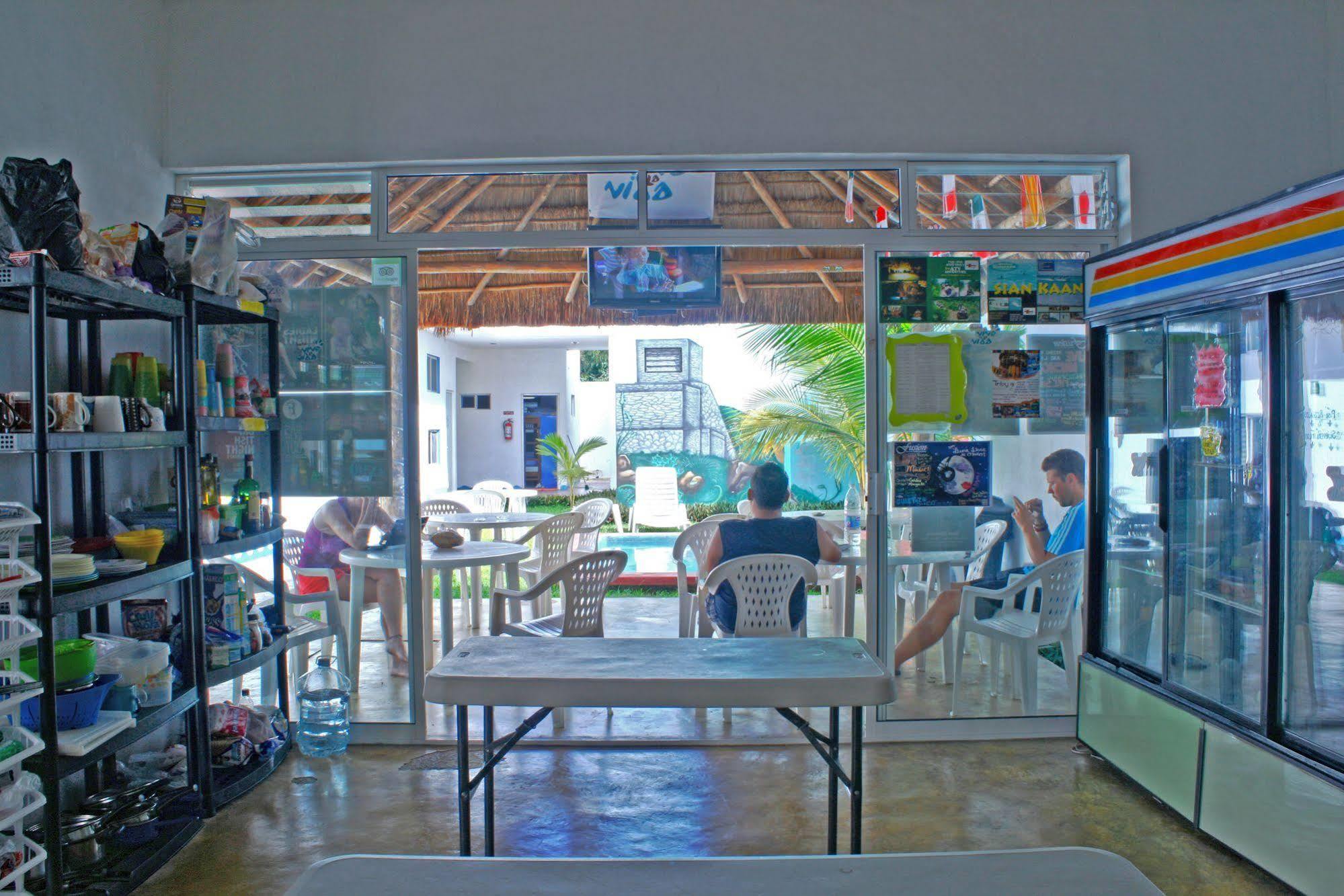 Hostal Vive La Vida Playa del Carmen Ngoại thất bức ảnh